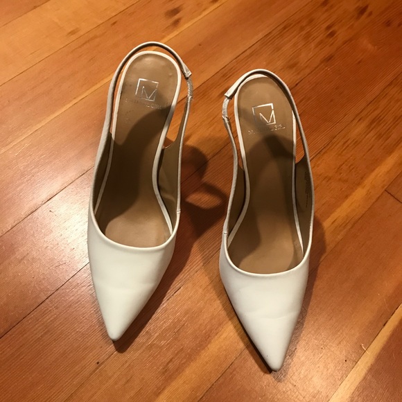 Material Girl Shoes Material Girl Slingback Heels Poshmark